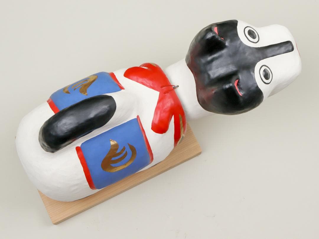 一閑張 伊予松山 泉王子 宝来之犬 張子犬 箱付き