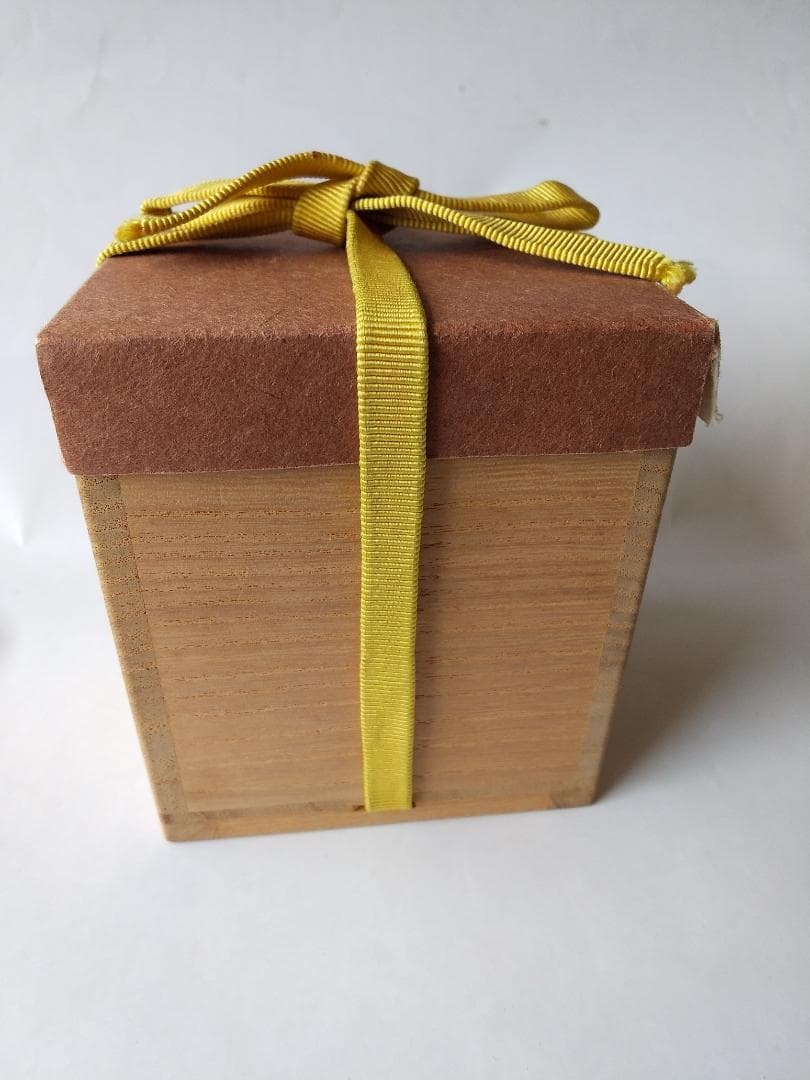 Gojyo初瀬川柳庵 作 出世 アミ棗即中斎好宗匠在判箱書花押共箱共布新品