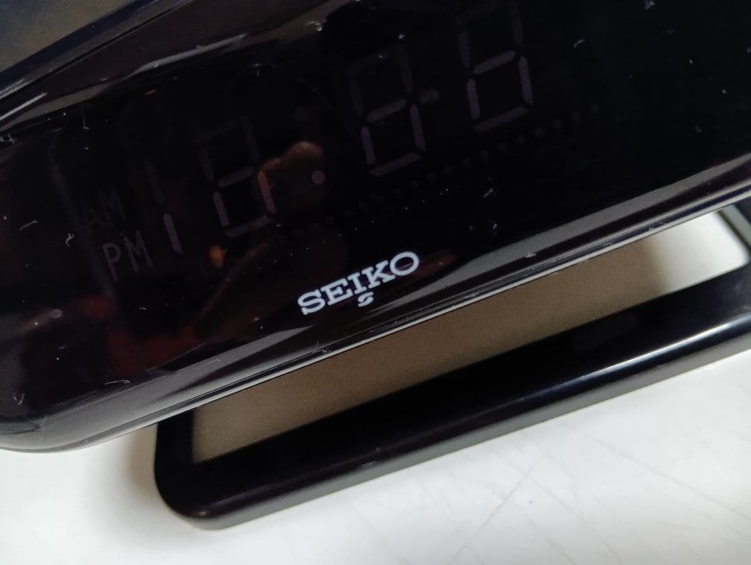 1980's　SEIKO　スペースエイジ　サイバー　デジタル　アラーム　クロック