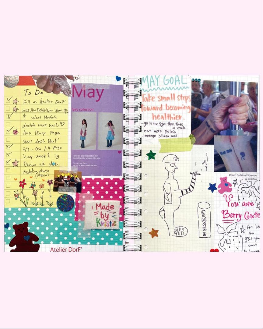 2026年 Atelier DorF' スケジュール帳