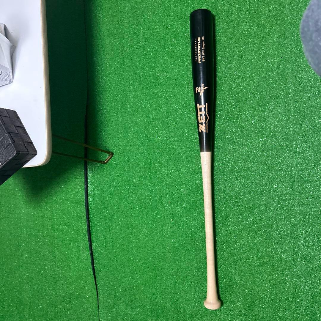 ZETT 硬式木製バット（佐野）