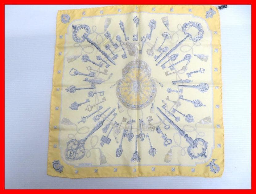 HERMES エルメス スカーフ mム136