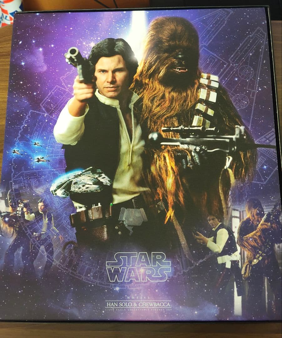 ホットトイズ ハンソロ チューバッカ スターウォーズ エピソード4