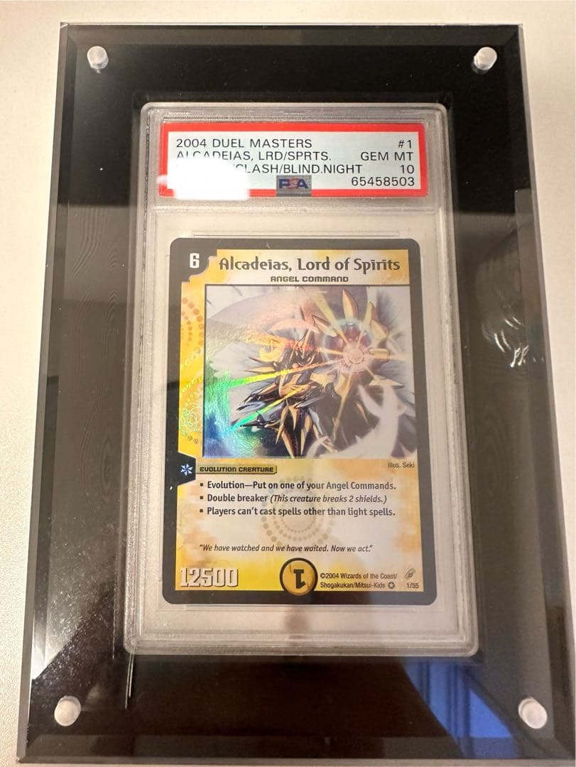 【デュエル・マスターズ】世界5枚！精霊王アルカディアス_英語版_PSA10