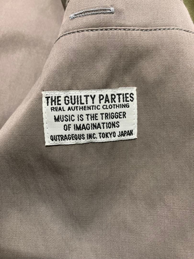 WACKO MARIA天国東京　虎刺繍スカジャンオリーブグリーン　日本製L