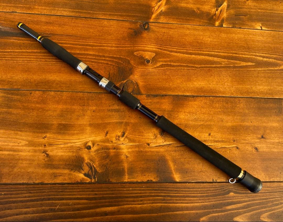 ジギングセット　船釣り　3P パックロッド　スロージギング　ブラック　7ft