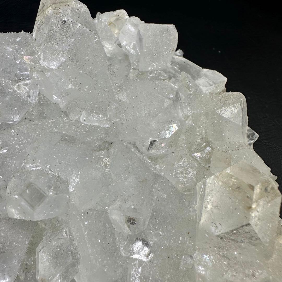 5A級天然石 アポフィライト 虹☆綺 麗☆キラキラ インド産の魚眼石A709