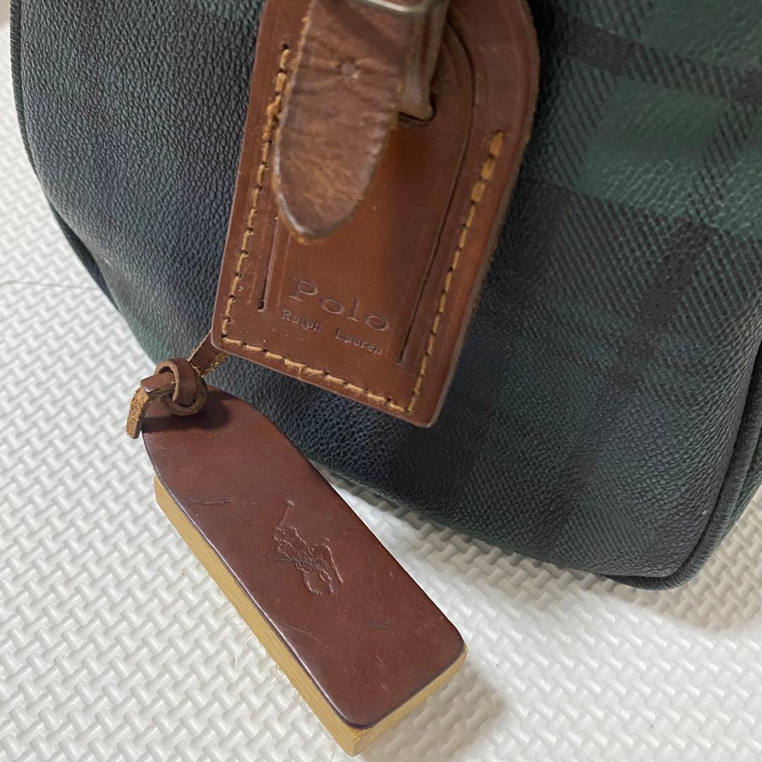 【毛深いマッチョ】POLO RALPH LAUREN｜ミニボストンバッグ