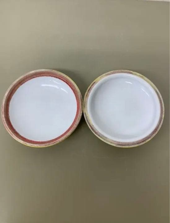 中国清光绪年製琺瑯彩•粉彩香盒　骨董唐物コレクション古美術品アンティーク江戸青磁