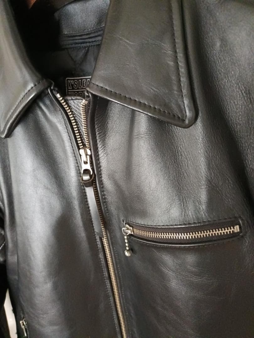 カドヤ　革ジャン　 シングルライダースジャケット