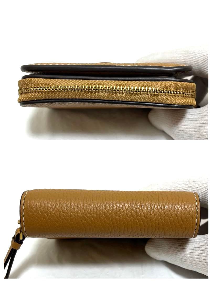 【極美品】Tory Burch トリーバーチ二つ折り財布 ブラウン
