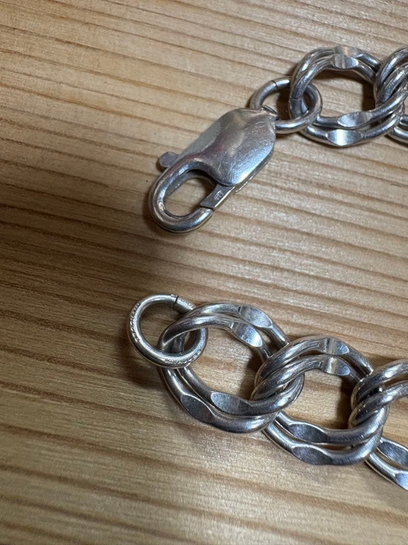 シルバーブレスレット 19.8cm 16.75g