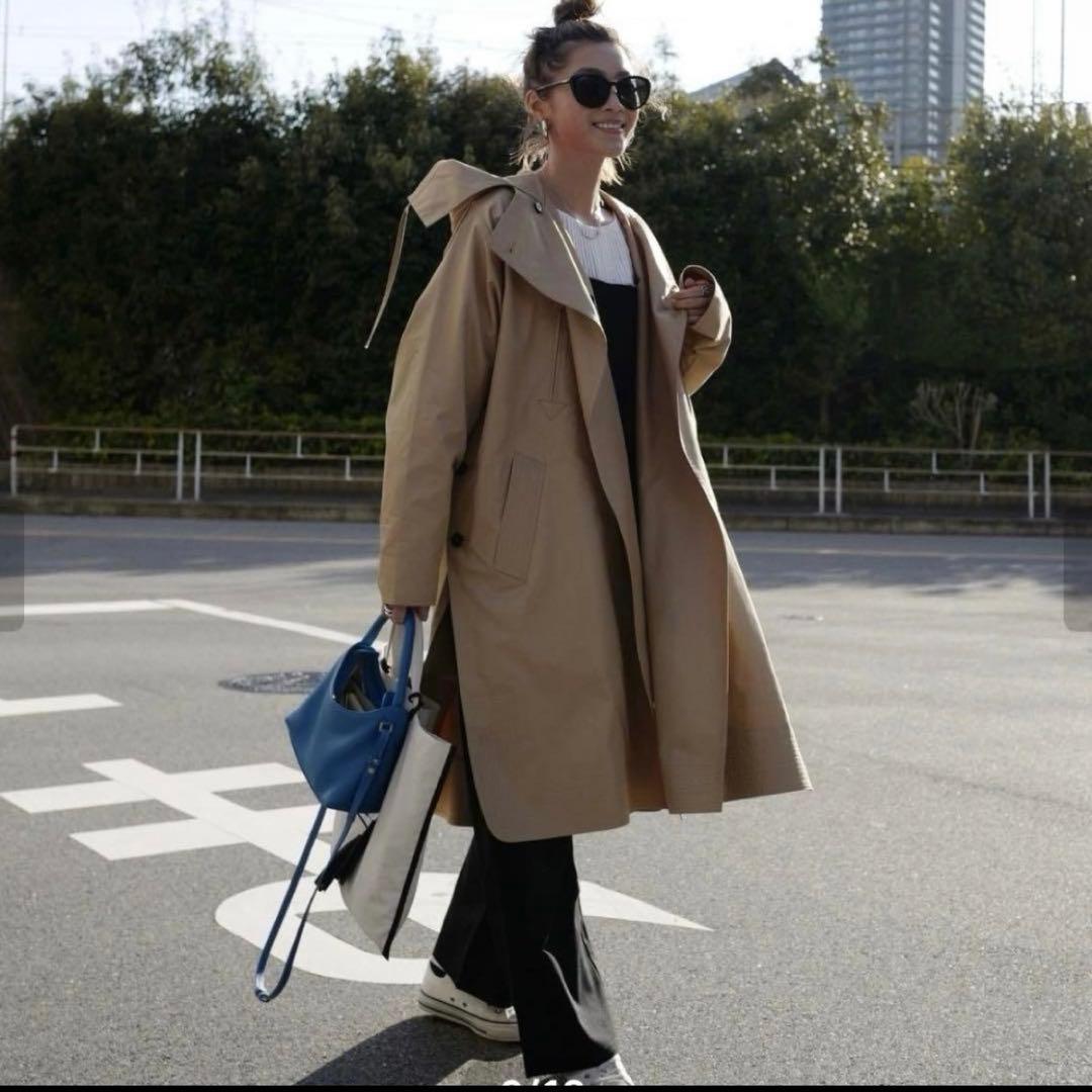 gypsohila フード付き トレンチコート　ジプソフィア ayako