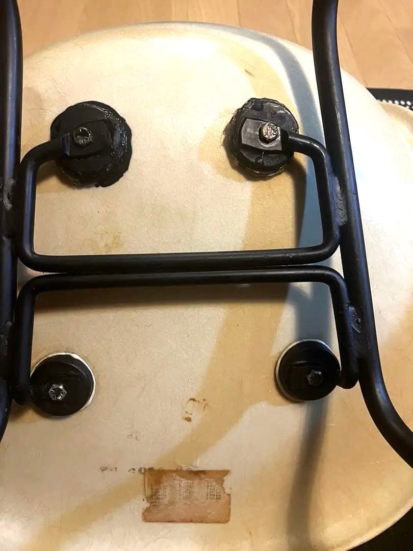 1950s ハーマンミラー　イームズ　シェルチェア　クリーム色　ヴィンテージ