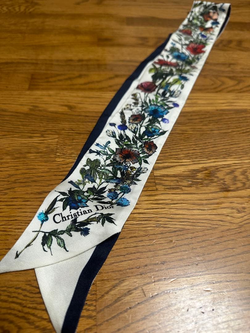 【最終値下げ】DIOR スカーフ　シルク　D-MILLEFIORI