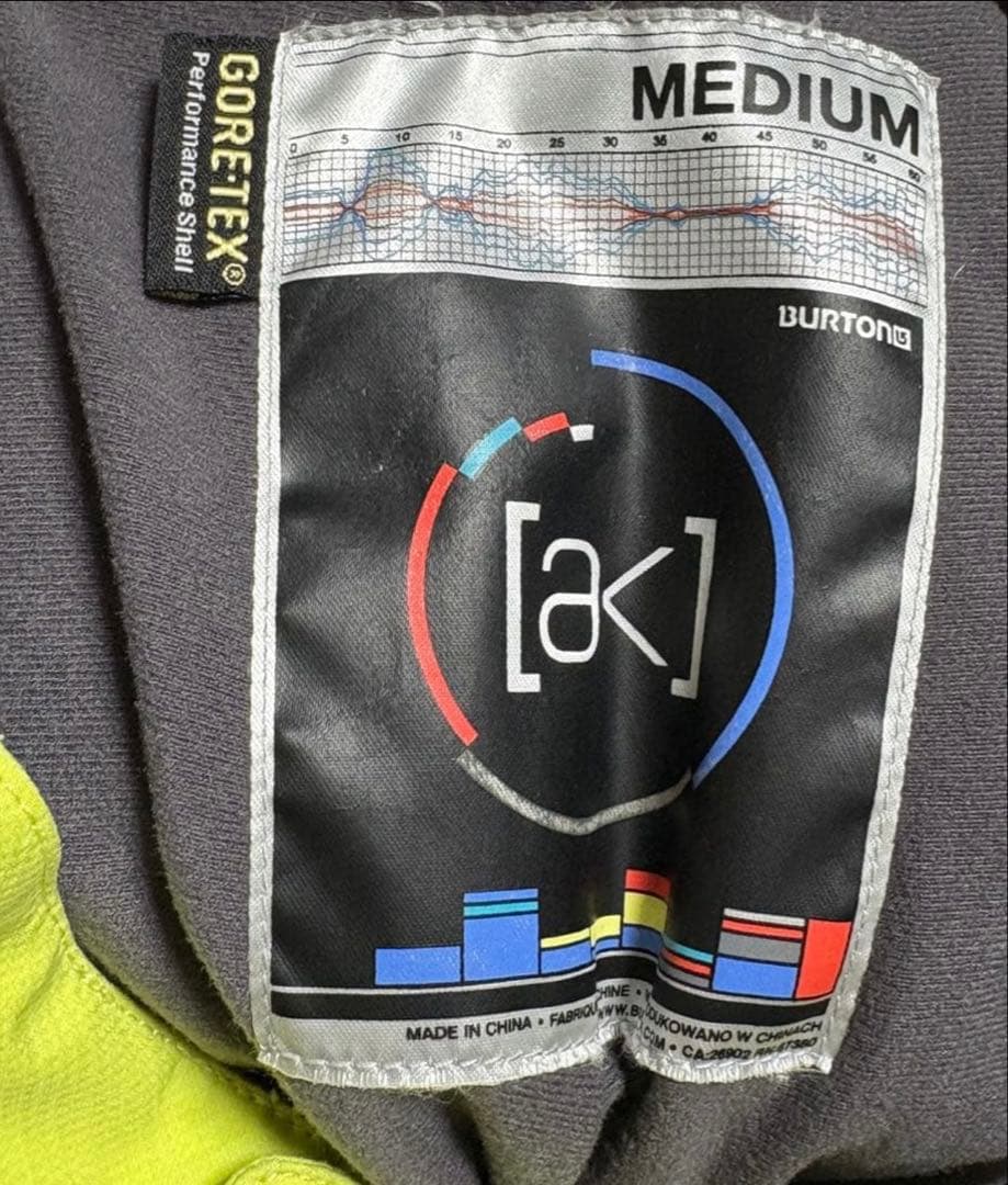 ♦︎良品♦︎ BURTONバートン　スノボウェア　スキーウェア　「AKパンツ」　M