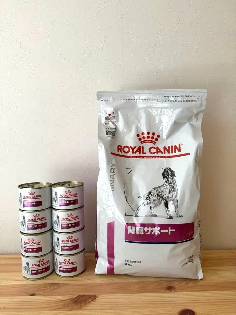  CANIN 腎臓サポート 3kg + 缶詰8缶セット