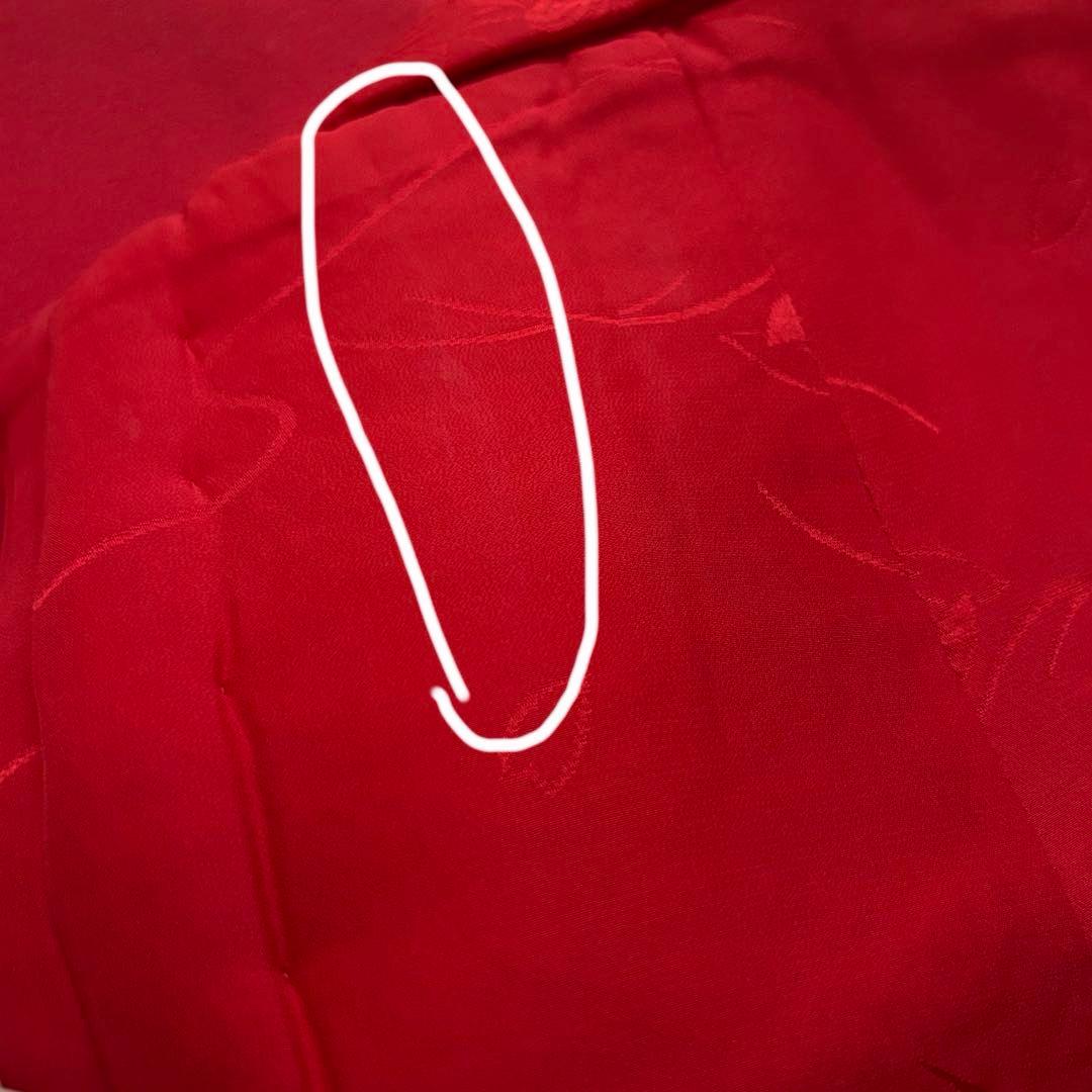 七五三 3歳 着物 被布 絹 三歳 赤 ピンク 753 子供着物