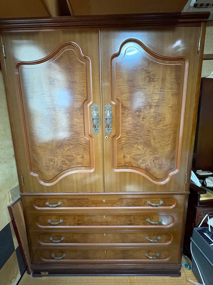 桐ダンス　箪笥　昭和レトロ　アンティーク