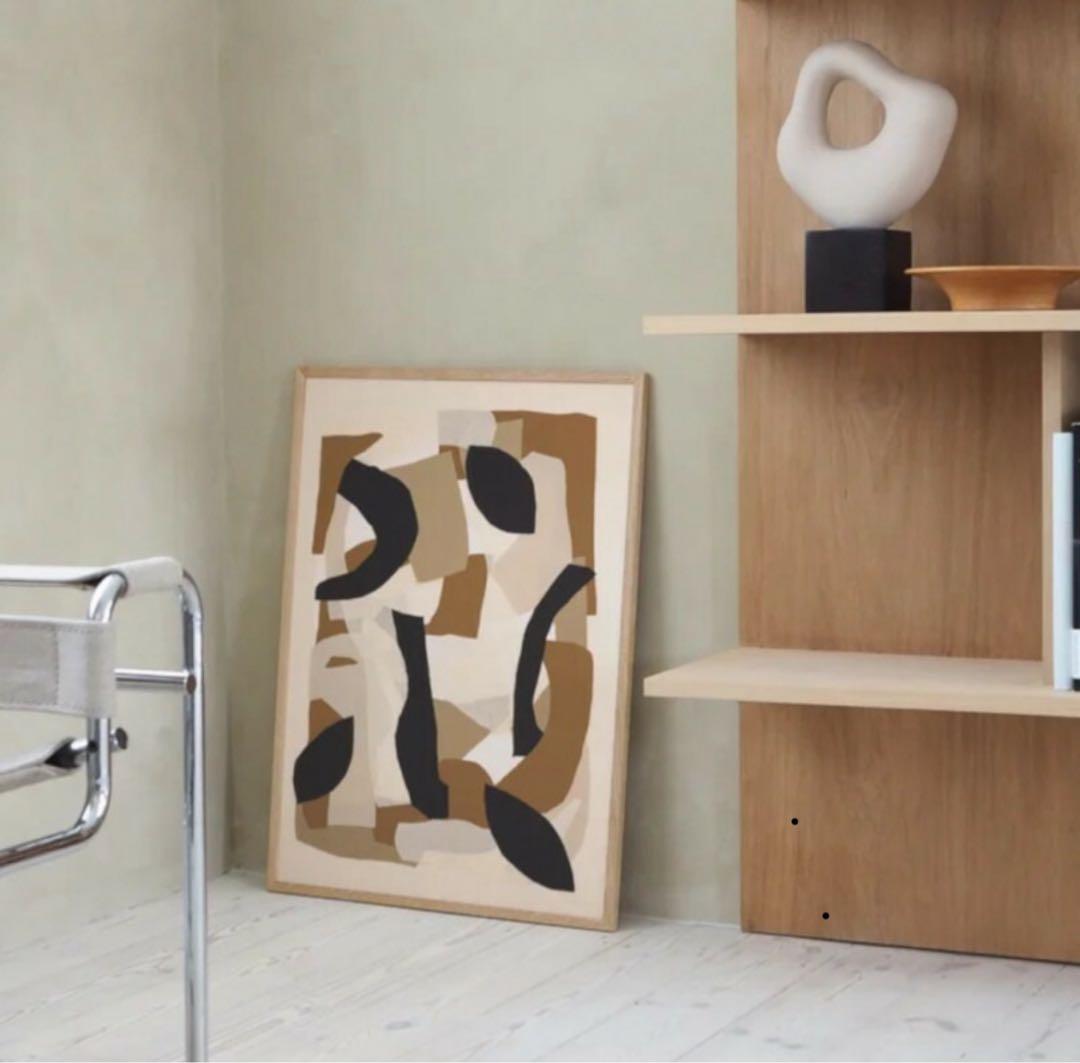 ATELIER CPH ポスター FRAGMENT ブラックフレーム付き