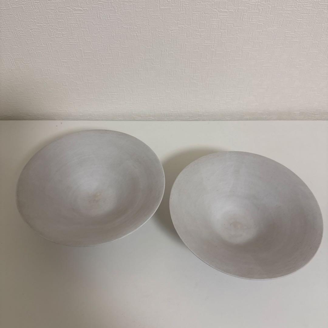 児玉修治　朝顔ボウル　カンヴァス　2点セット