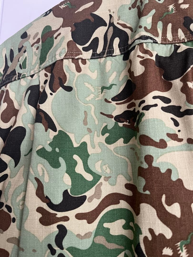 孔さま用- Ape カモ柄半袖シャツ&ショートパンツの2点セット