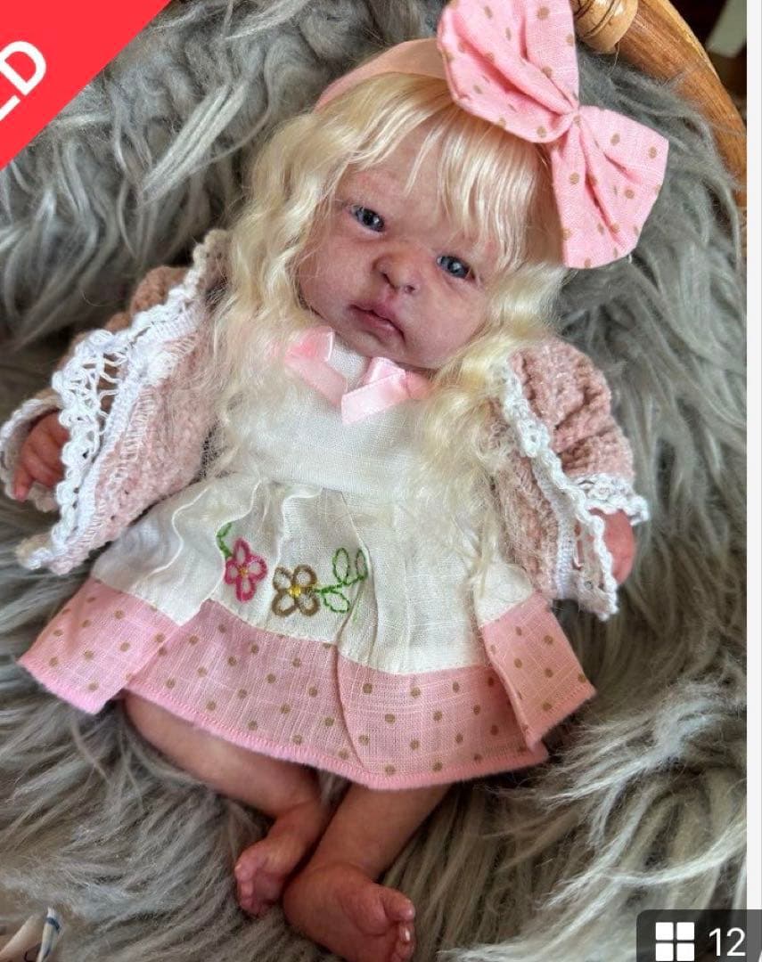 or❤️リボーンドール　リアル赤ちゃん人形　正規キット　リリールーちゃん❣️