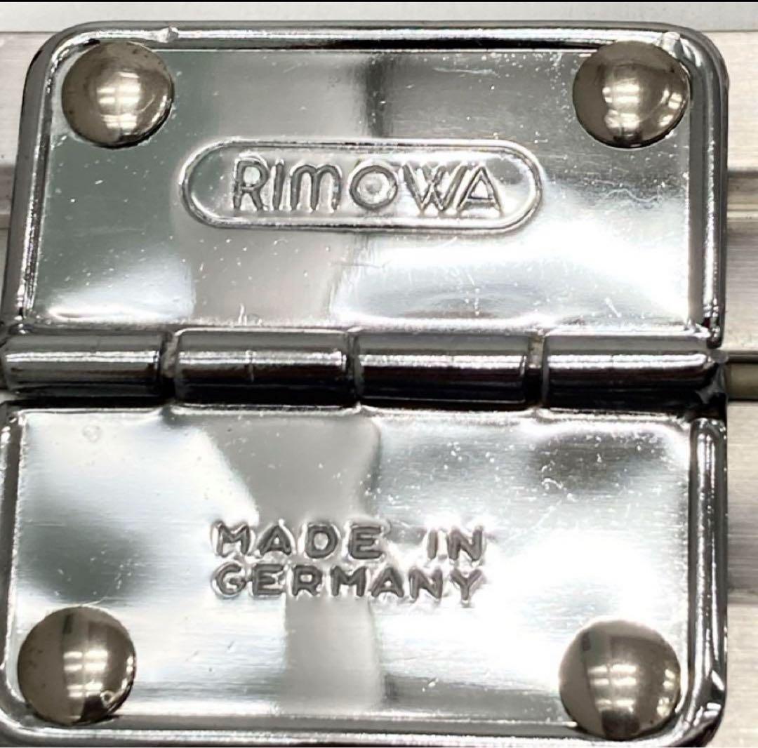 RIMOWA リモワ トパーズ オリジナル 32L アルミキャリー 青ロゴ