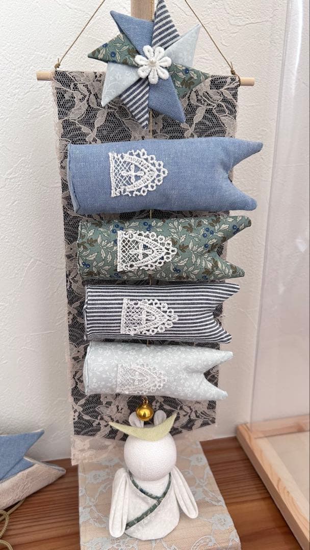 【つるし飾り】〜nagi〜鯉のぼりとうさぎの端午の節句飾り | ハンドメイド