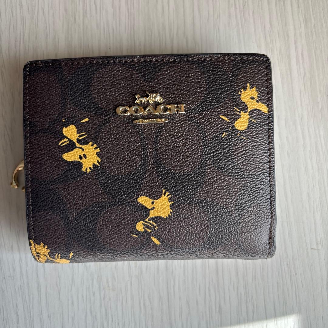 COACH スプラッシュプリント 二つ折り財布