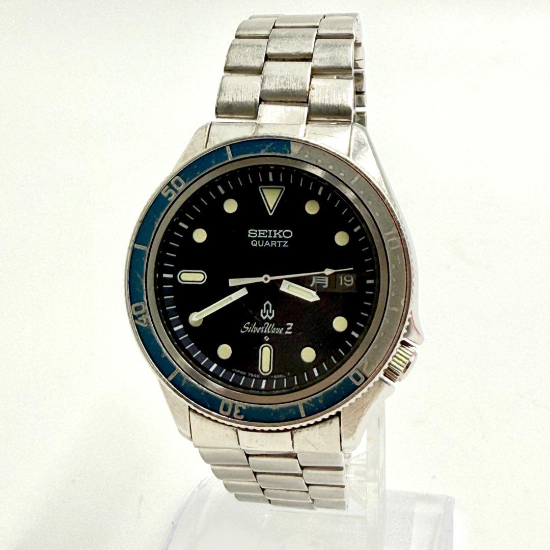 SEIKO シルバーウェーブZ ペプシ 腕時計 7546-606A 稼動品