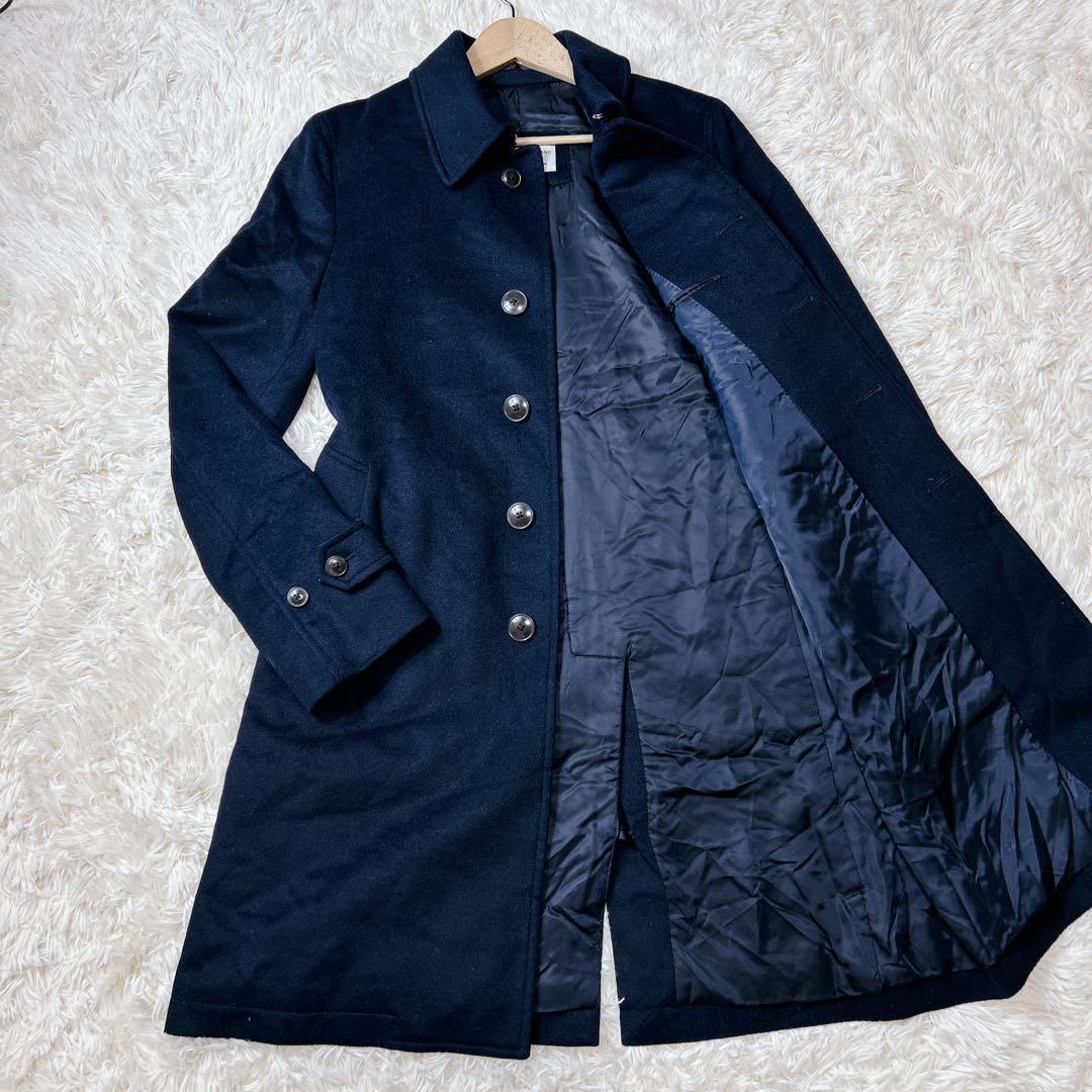 極上✨TOMORROWLAND PILGRIM カシミヤ　ステンカラーコート M