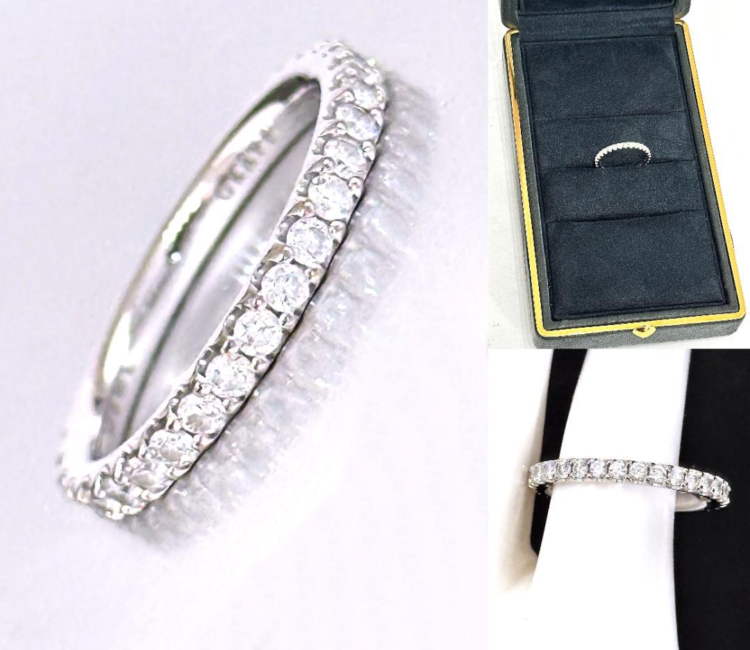 ギャラ 完備　極美品　グラフ　ラウンド ダイヤ ウェディング バンド