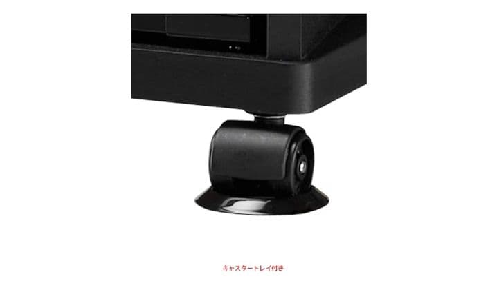 朝日木材加工 テレビ台 ホワイト キャスター付 AS-KAD980-W つ319