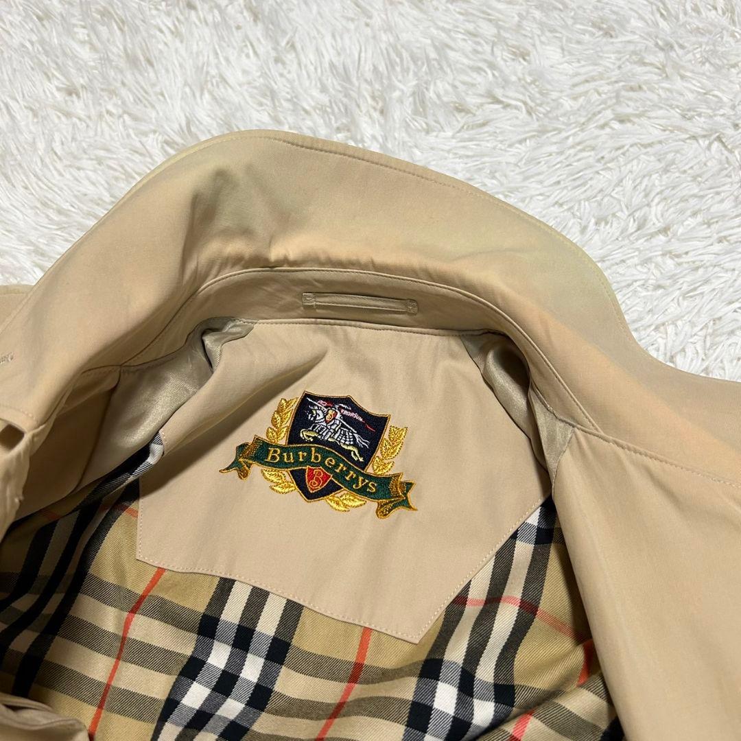 BURBERRY バーバリー ノバチェック アーカイブロゴ ステンカラーコート