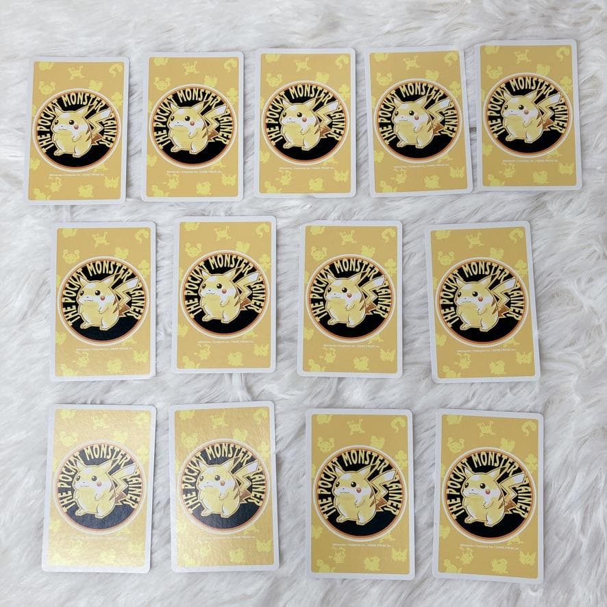 ✨希少✨ ポケットモンスター トランプ ピカチュウバージョン