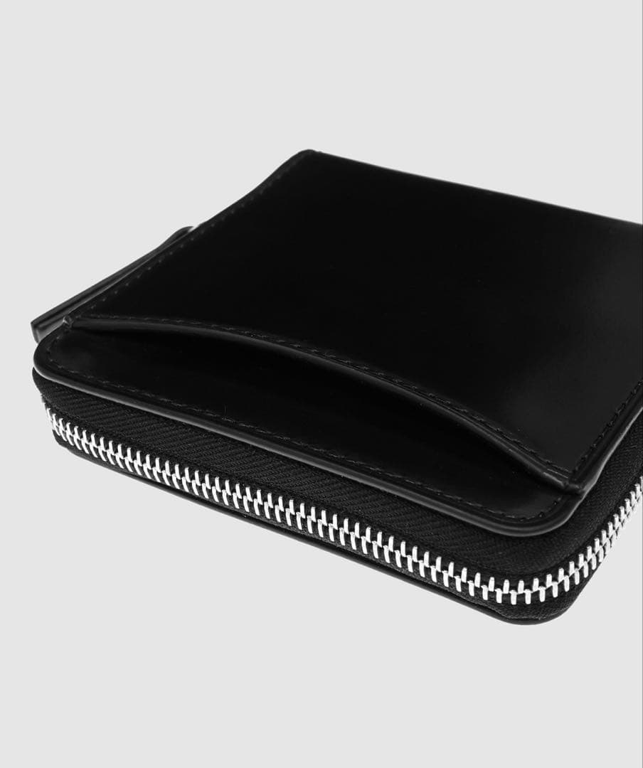 【新品・未使用】Lemaire ウォレット 財布 ブラック レザー