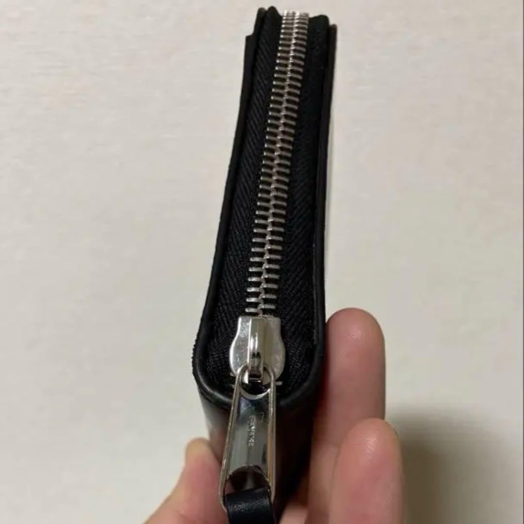 【新品・未使用】Lemaire ウォレット 財布 ブラック レザー