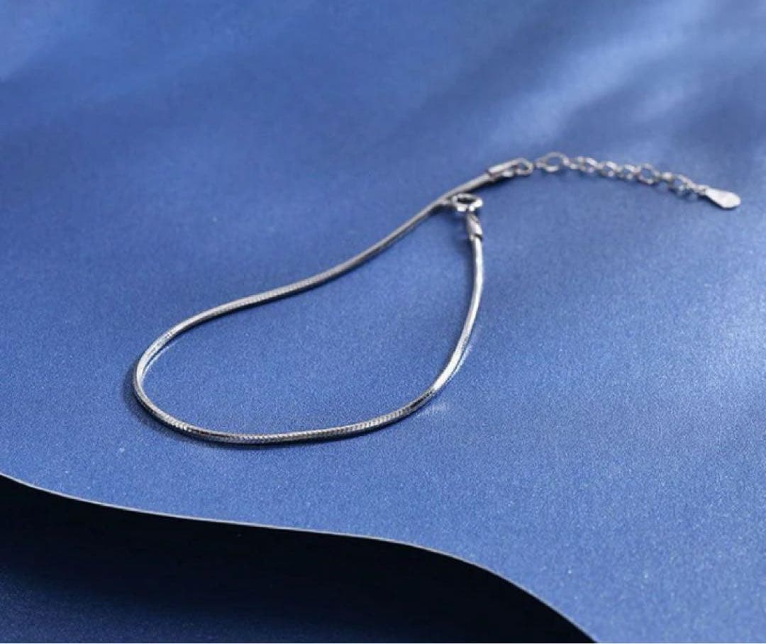 C73 S925 ブレスレット　シルバー　ペア　お揃い　カップル