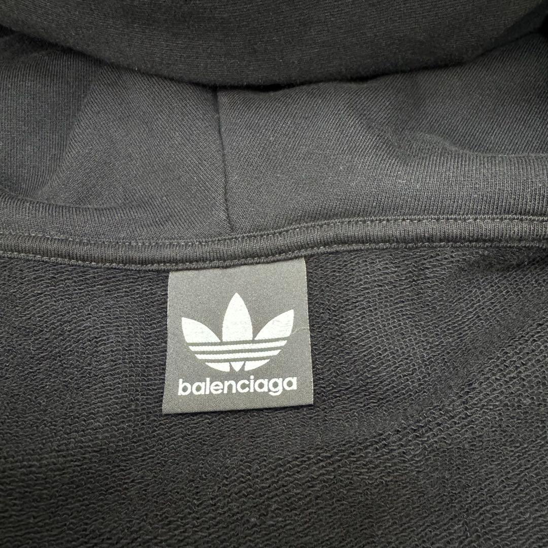 r*t様 balenciaga adidas コラボ パーカー ブラック