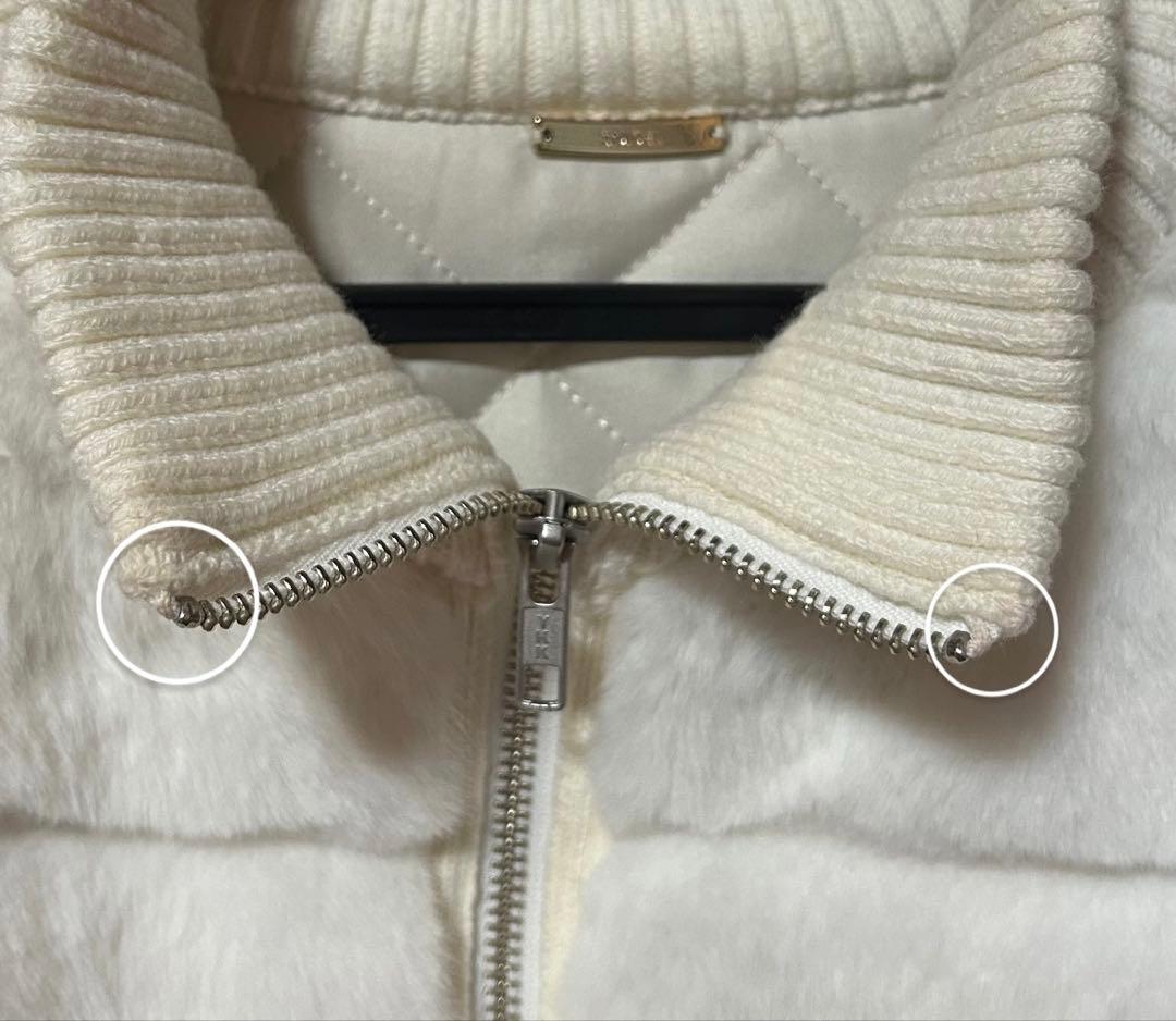 SNIDEL ファーニットブルゾン【カンヘウォン着用】