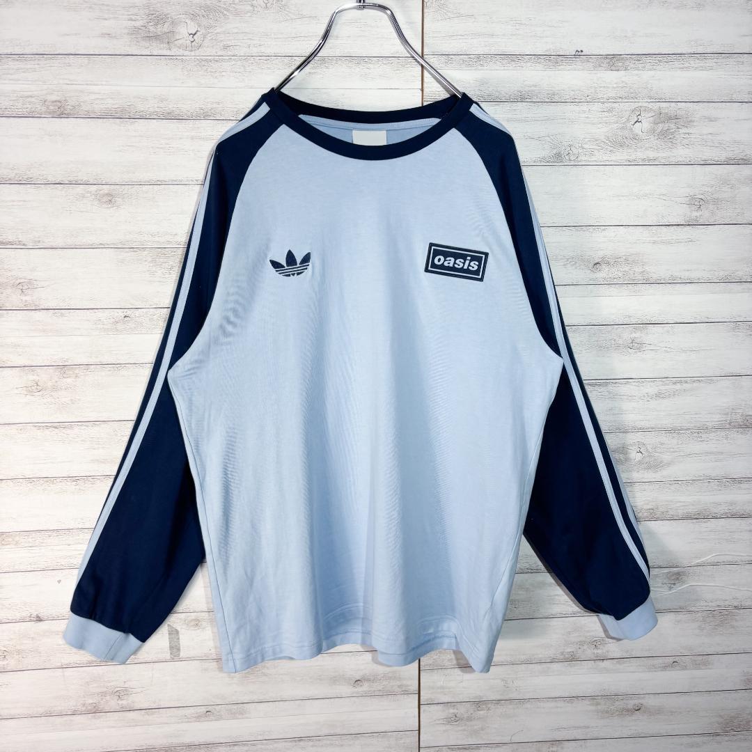 milet着用　adidas Oasis　ツアー ロンT 刺繍ロゴ XL