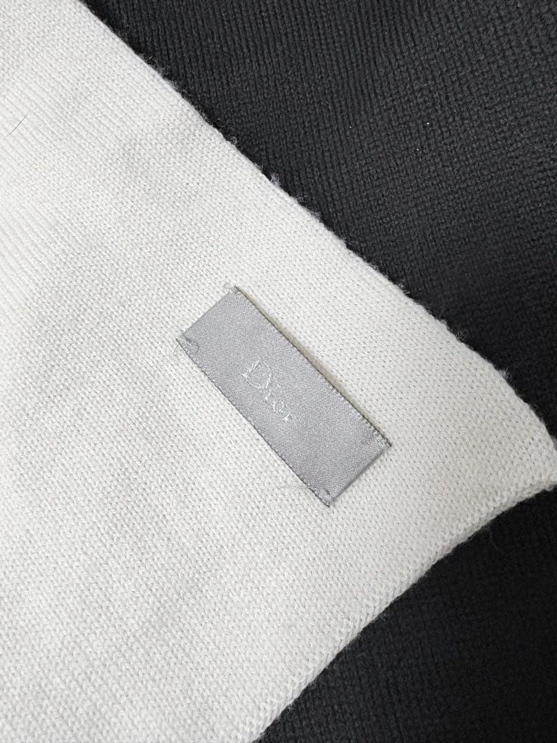 Dior Homme マフラー　白黒