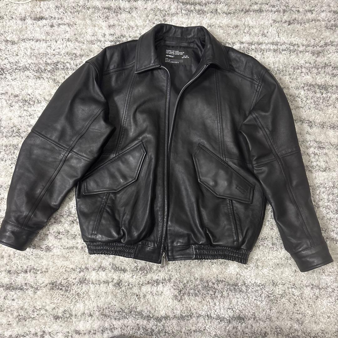 LEATHER CWU BLOUSON レザーブルゾン AVIREX