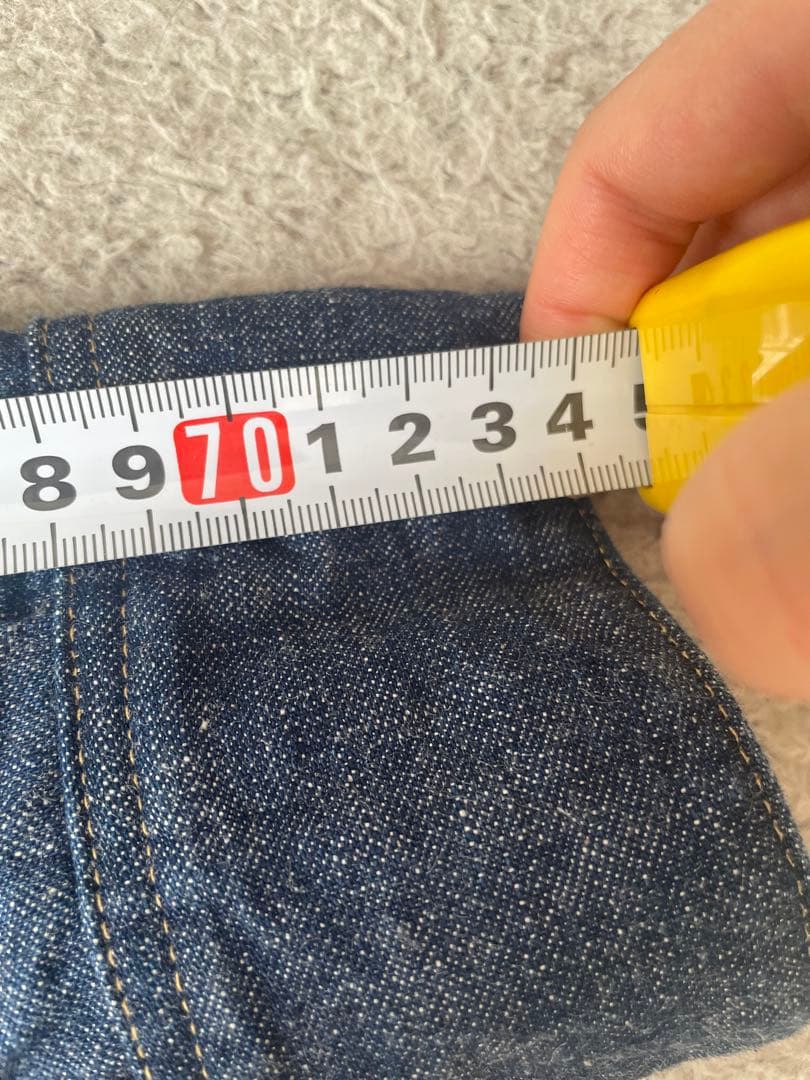 ま*も様 【DELUXEWARE】7640☆デニムシャツ☆インディゴブルー　la