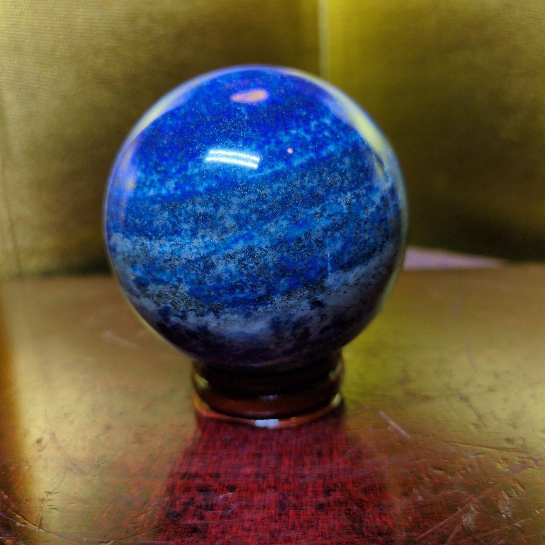 ラピスラズリ 5点セット 六角柱 スフィア ハート 天然石 パワーストーン 丸玉