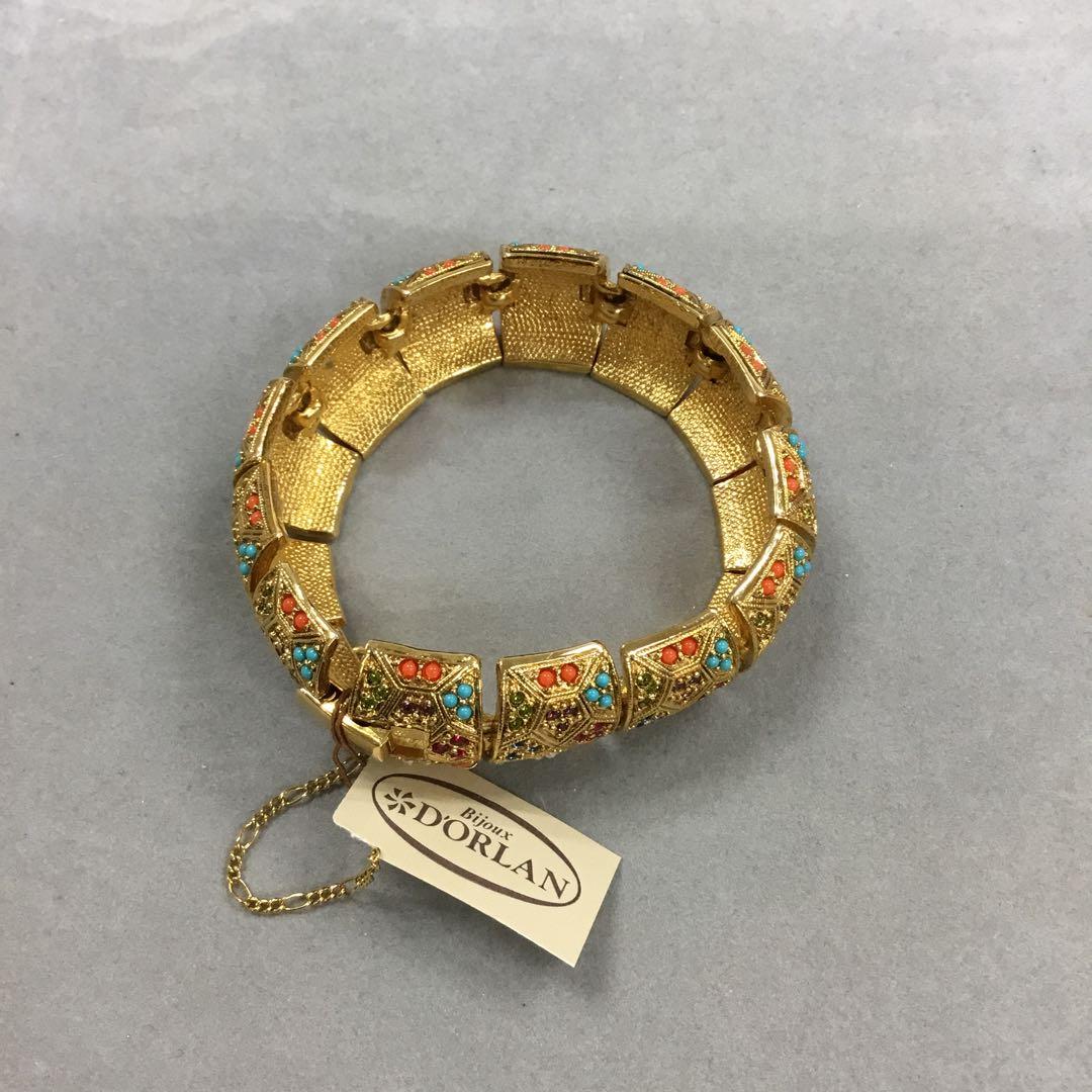 ヴィンテージ　アンティーク　ドーランブレスレット(1956)