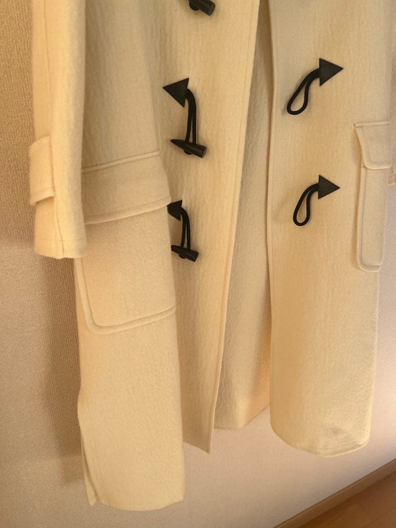 新品　GALERIE VIE ランダムウール　ロング　ダッフル　コート