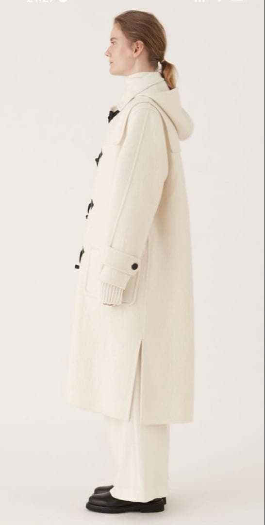 新品　GALERIE VIE ランダムウール　ロング　ダッフル　コート