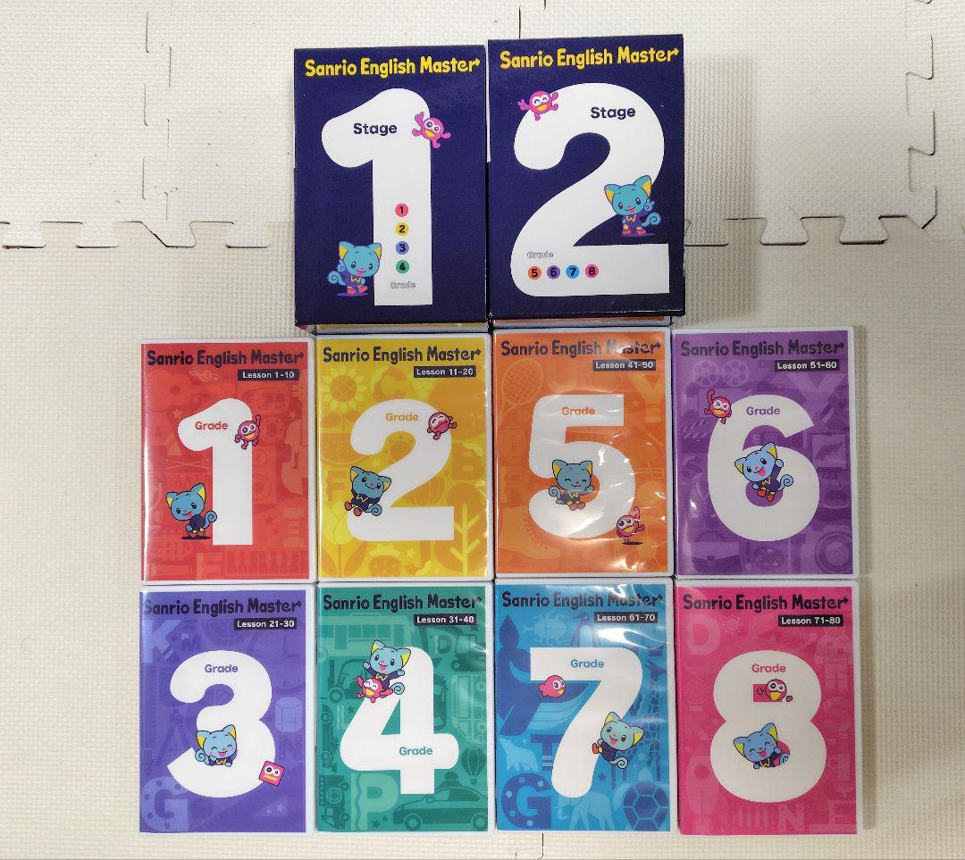 【美品】サンリオイングリッシュマスター DVDフルセット